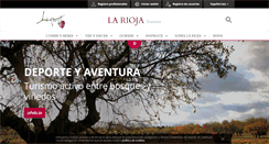 Desktop Screenshot of lariojaturismo.com